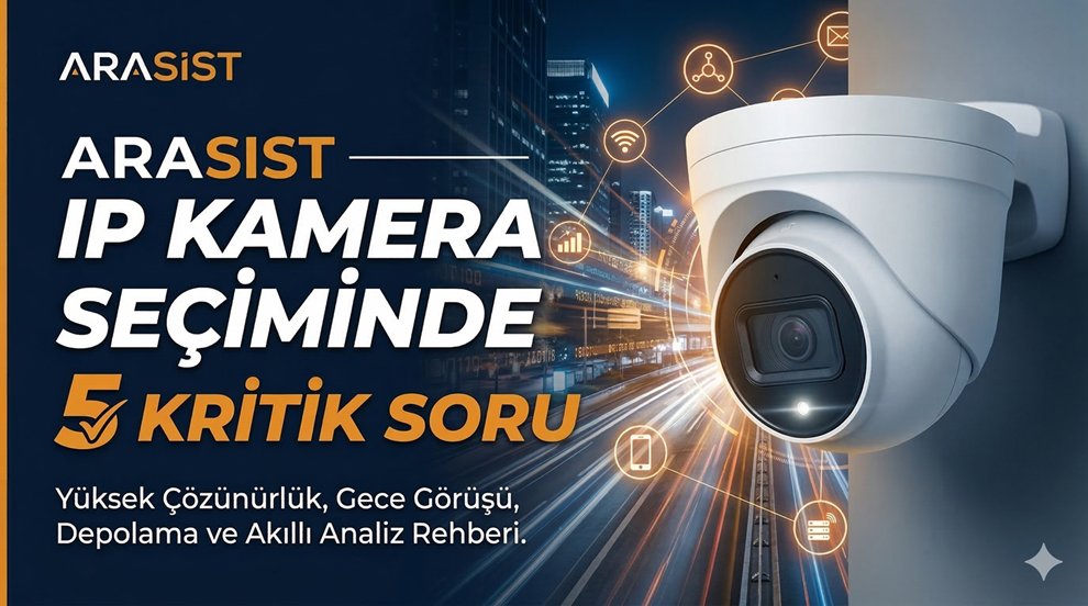 IP Kamera Seçimi Rehberi ve Güvenlik Çözümleri
